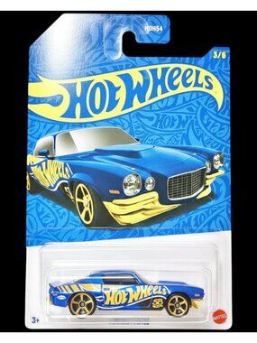 Hot Wheels 1970 Chevy Camaro RS 58th Anniversary Limited Mainline Die Cast 1 64